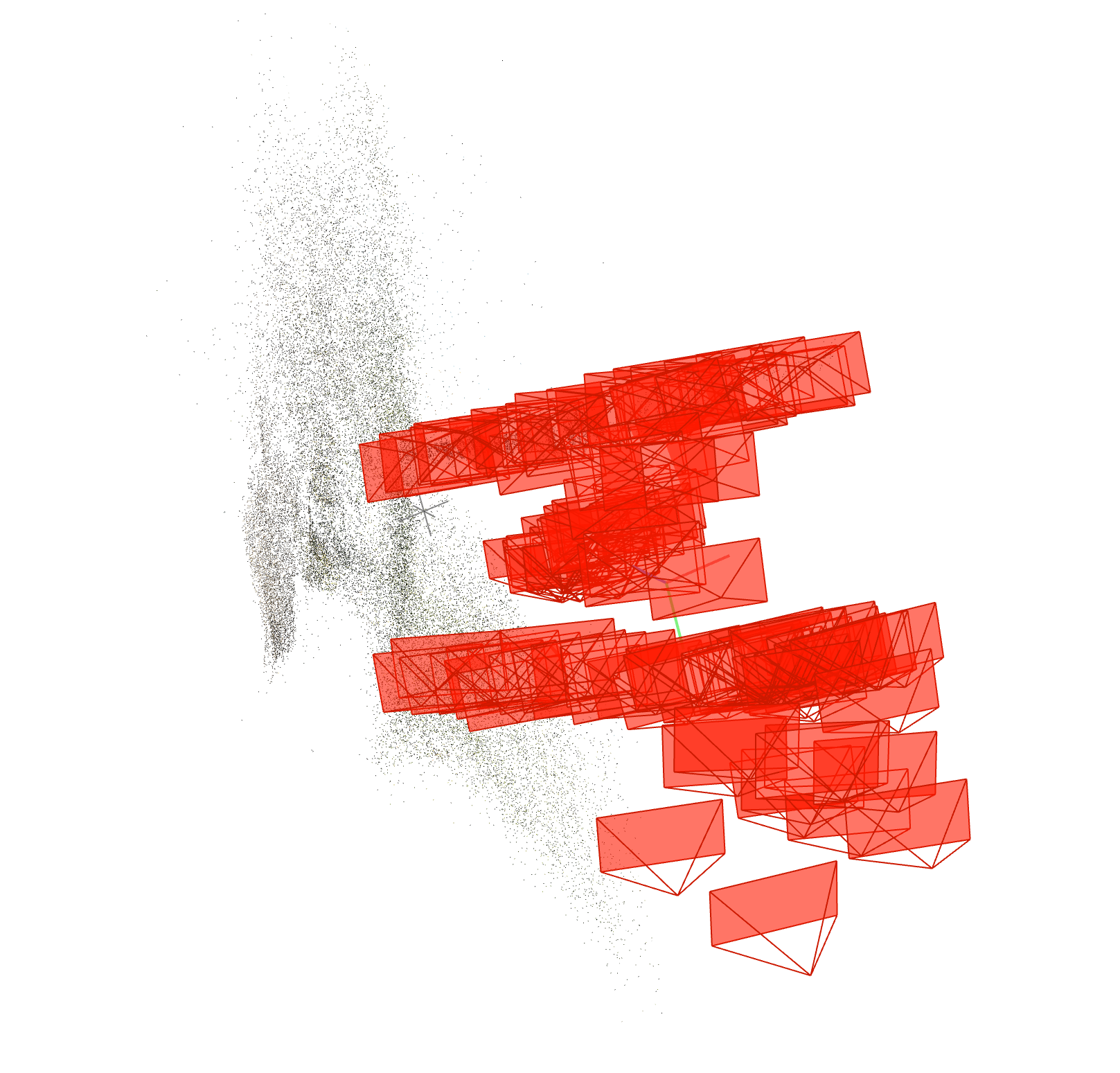 Sparse model after reconstruction