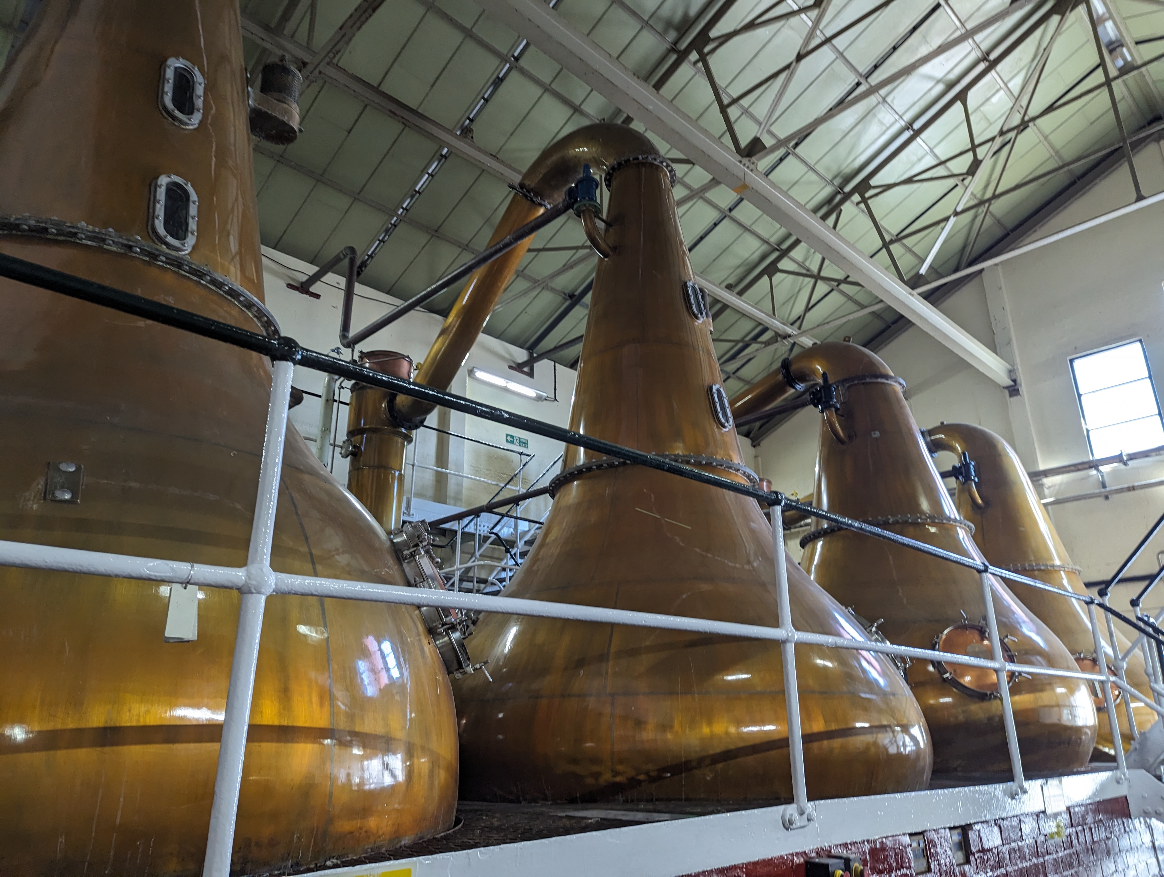 Still pots at Lagavulin