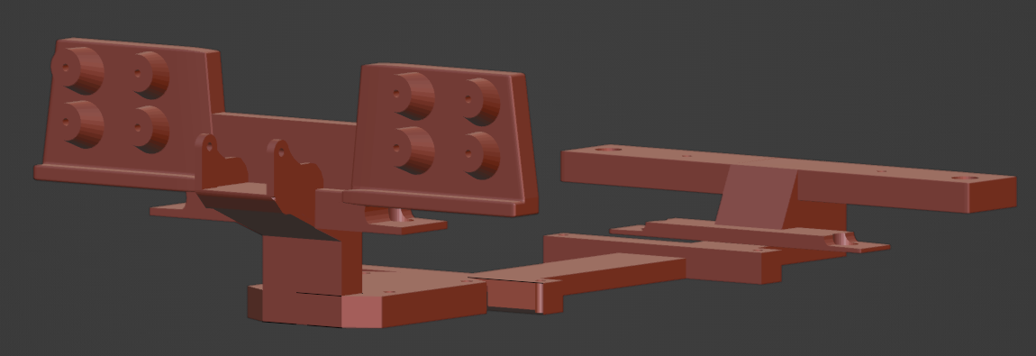 Screenshot of Henry Technical design in Blender